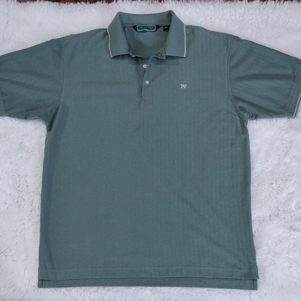 DEVON & JONES Green Polo Shirt